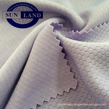 Honeycomb fabric 100 microfiber polyester fabric for sportswear